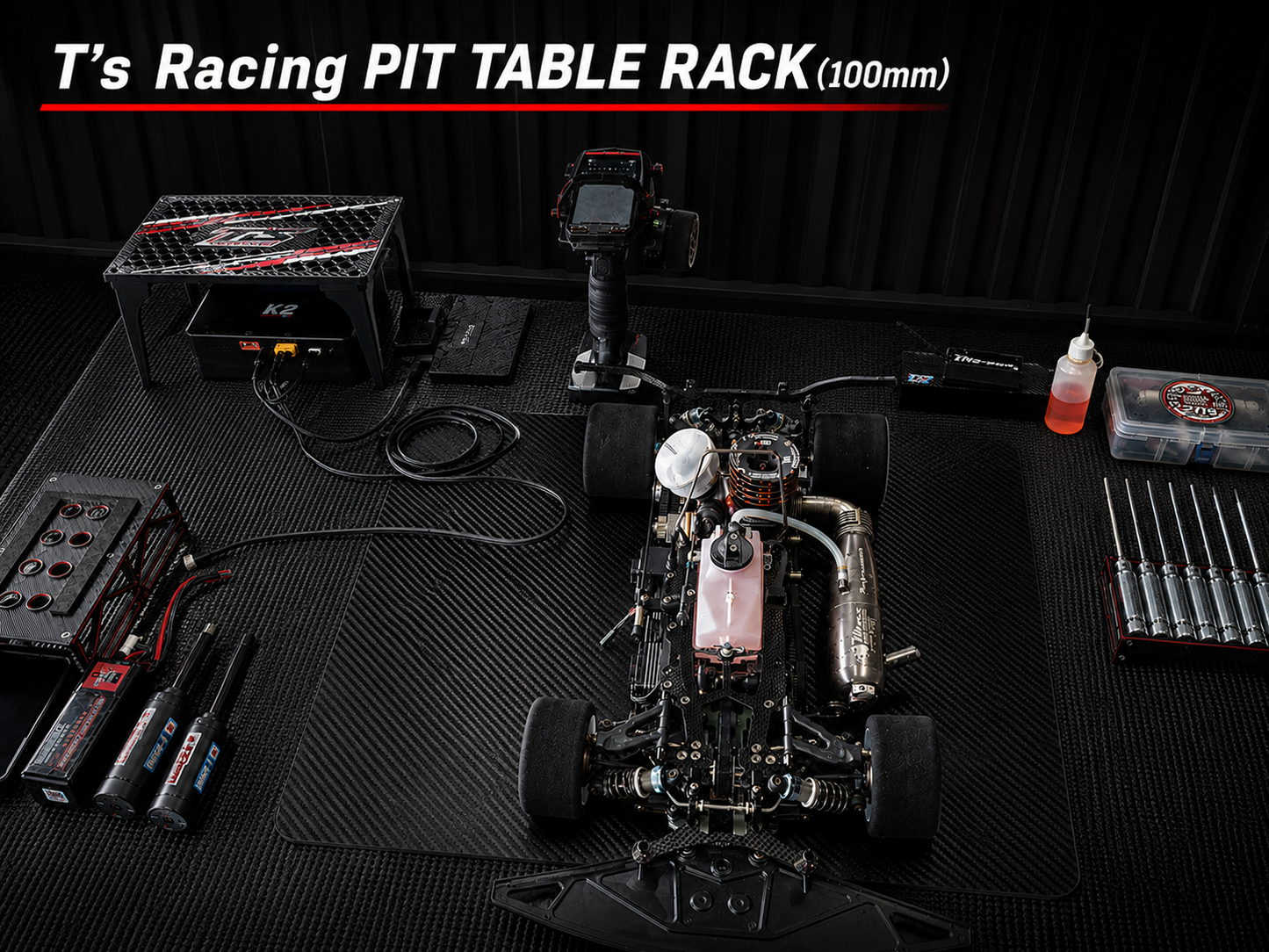 T's Racing PIT TABLE RACK（段数調整式）